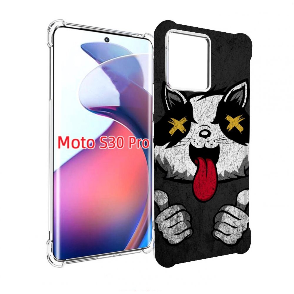

Чехол MyPads классный зверек для Motorola Moto S30 Pro, Прозрачный, Tocco