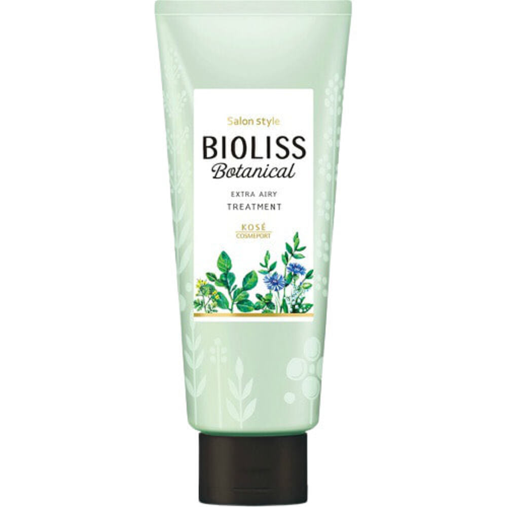 фото Bioliss botanical extra airy маска для придания объема волосам 200 г kose