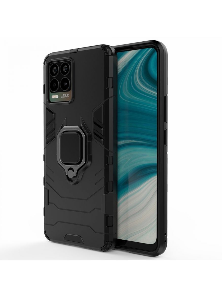 

Чехол Ring для смартфона Realme 8 Pro/ 8 Черный
