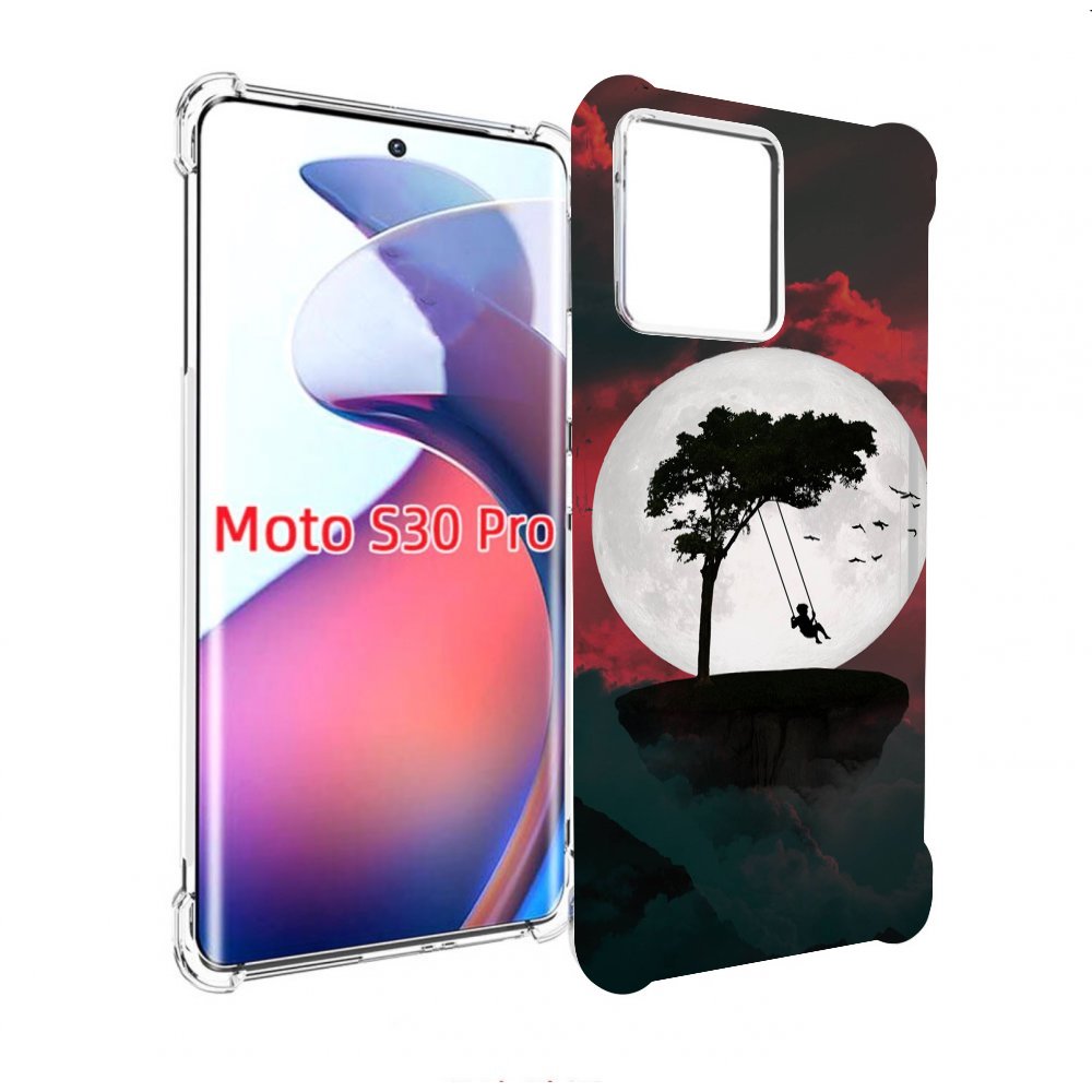 

Чехол MyPads качели-над-пропастью для Motorola Moto S30 Pro, Прозрачный, Tocco