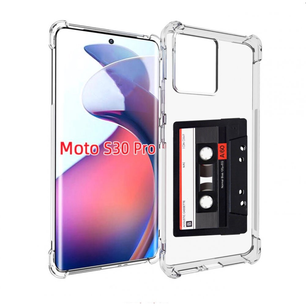 

Чехол MyPads касета для Motorola Moto S30 Pro, Прозрачный, Tocco