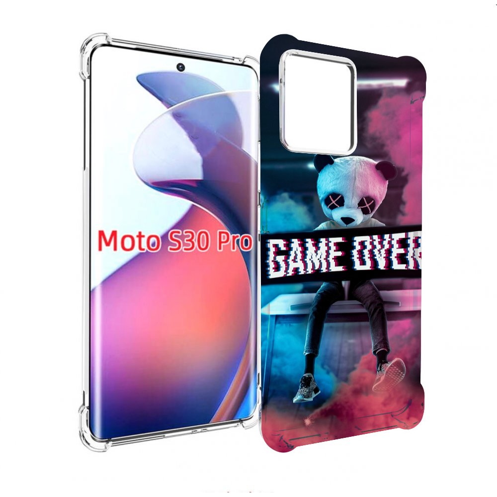 

Чехол MyPads картина-панда для Motorola Moto S30 Pro, Прозрачный, Tocco