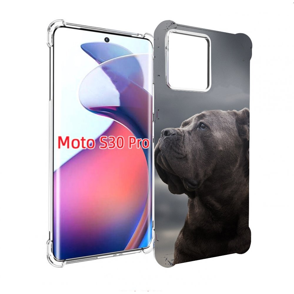 

Чехол MyPads кане корсо для Motorola Moto S30 Pro, Прозрачный, Tocco