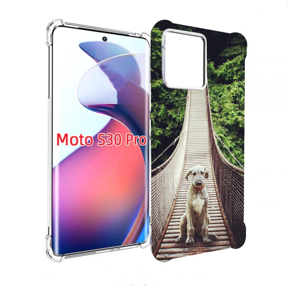 

Чехол MyPads ирландскии волкодав для Motorola Moto S30 Pro, Прозрачный, Tocco