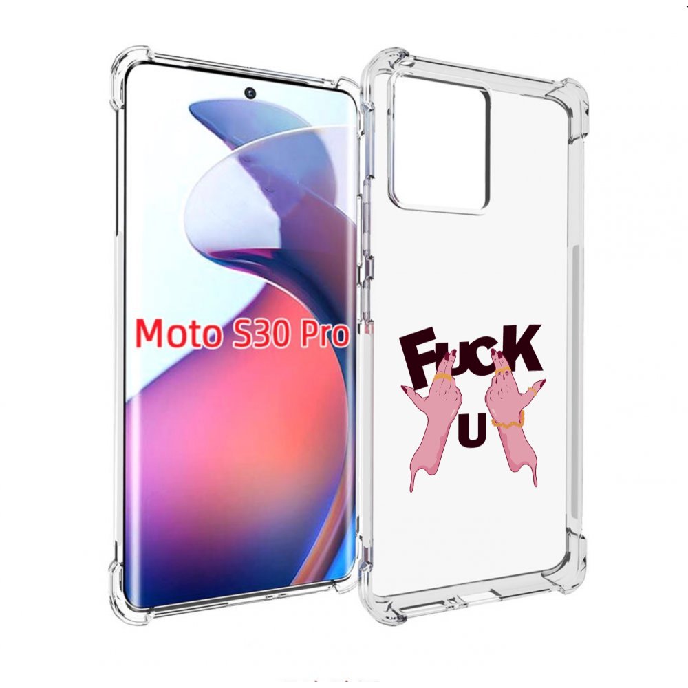 

Чехол MyPads иди-ты для Motorola Moto S30 Pro, Прозрачный, Tocco