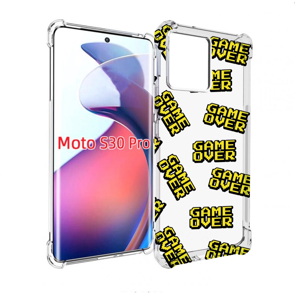 

Чехол MyPads игра-окончена для Motorola Moto S30 Pro, Прозрачный, Tocco