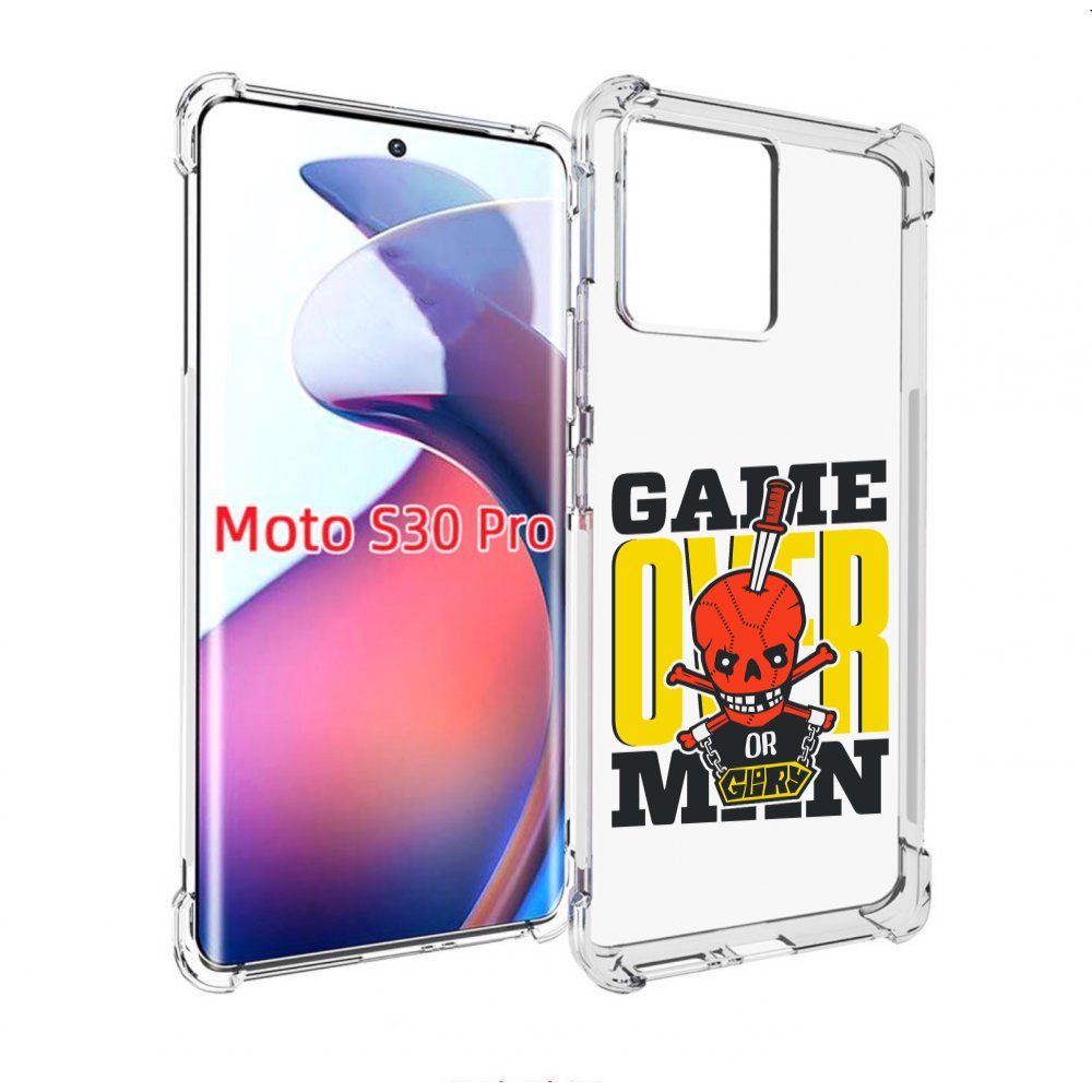 

Чехол MyPads игра-окончена-парень для Motorola Moto S30 Pro, Прозрачный, Tocco