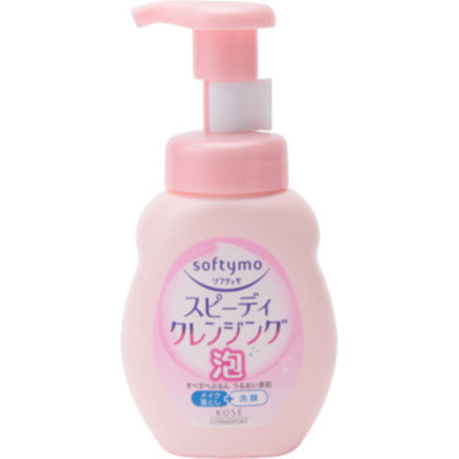 Softymo speedy cleansing foam очищающая пенка для умывания и удаления макияжа 200 мл пенка для умывания lactoferrin lab 100 г япония