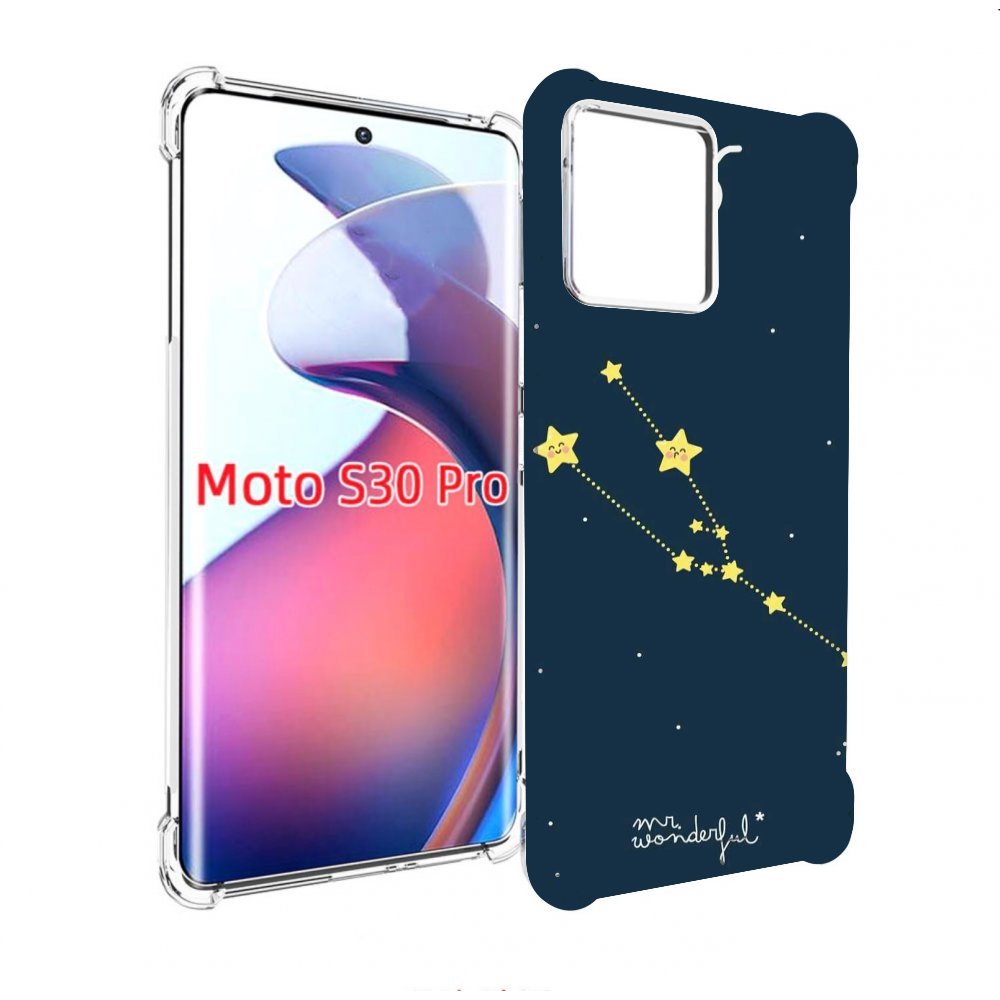 

Чехол MyPads знак-зодиака-телец-4 для Motorola Moto S30 Pro, Прозрачный, Tocco