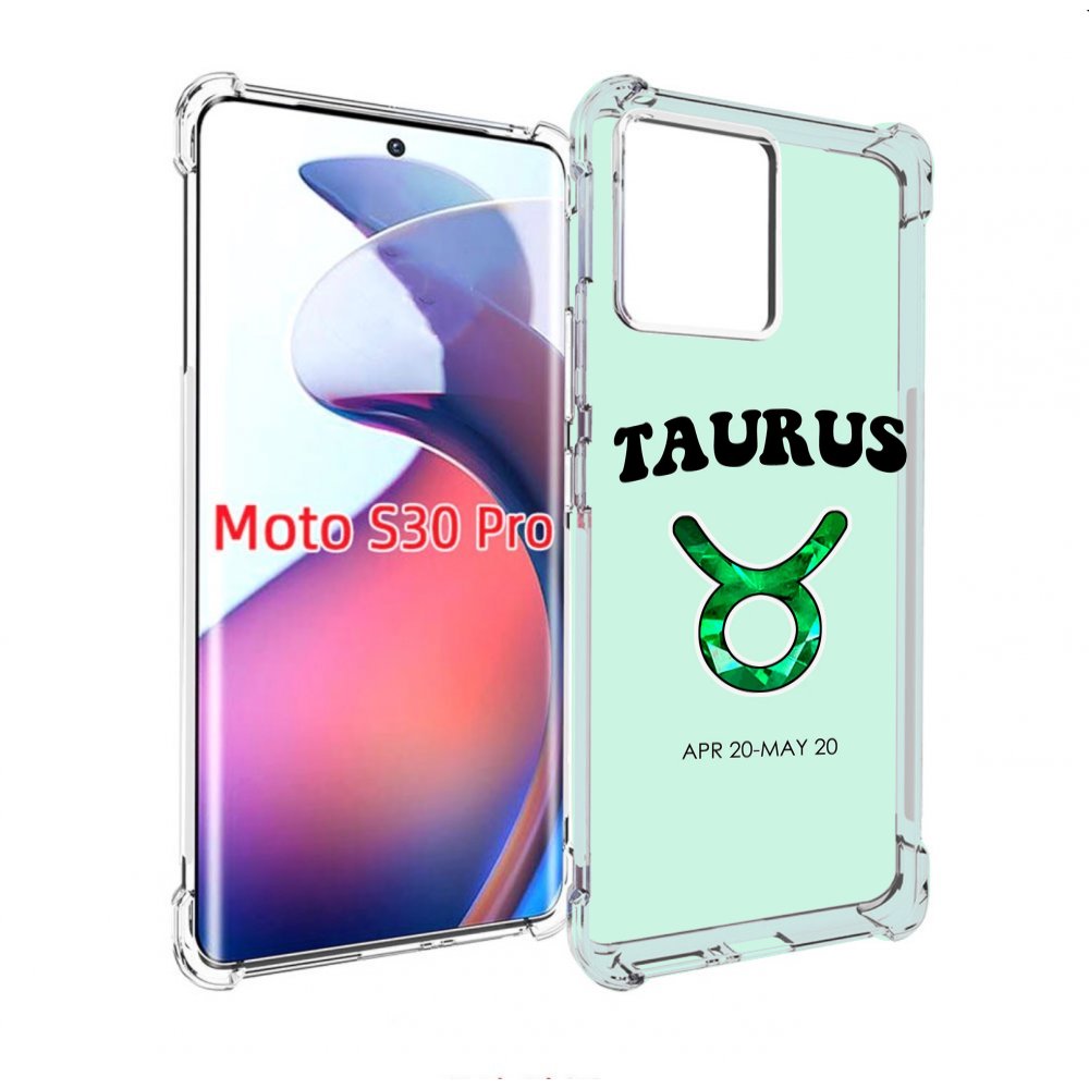 

Чехол MyPads знак-зодиака-телец-1 для Motorola Moto S30 Pro, Прозрачный, Tocco