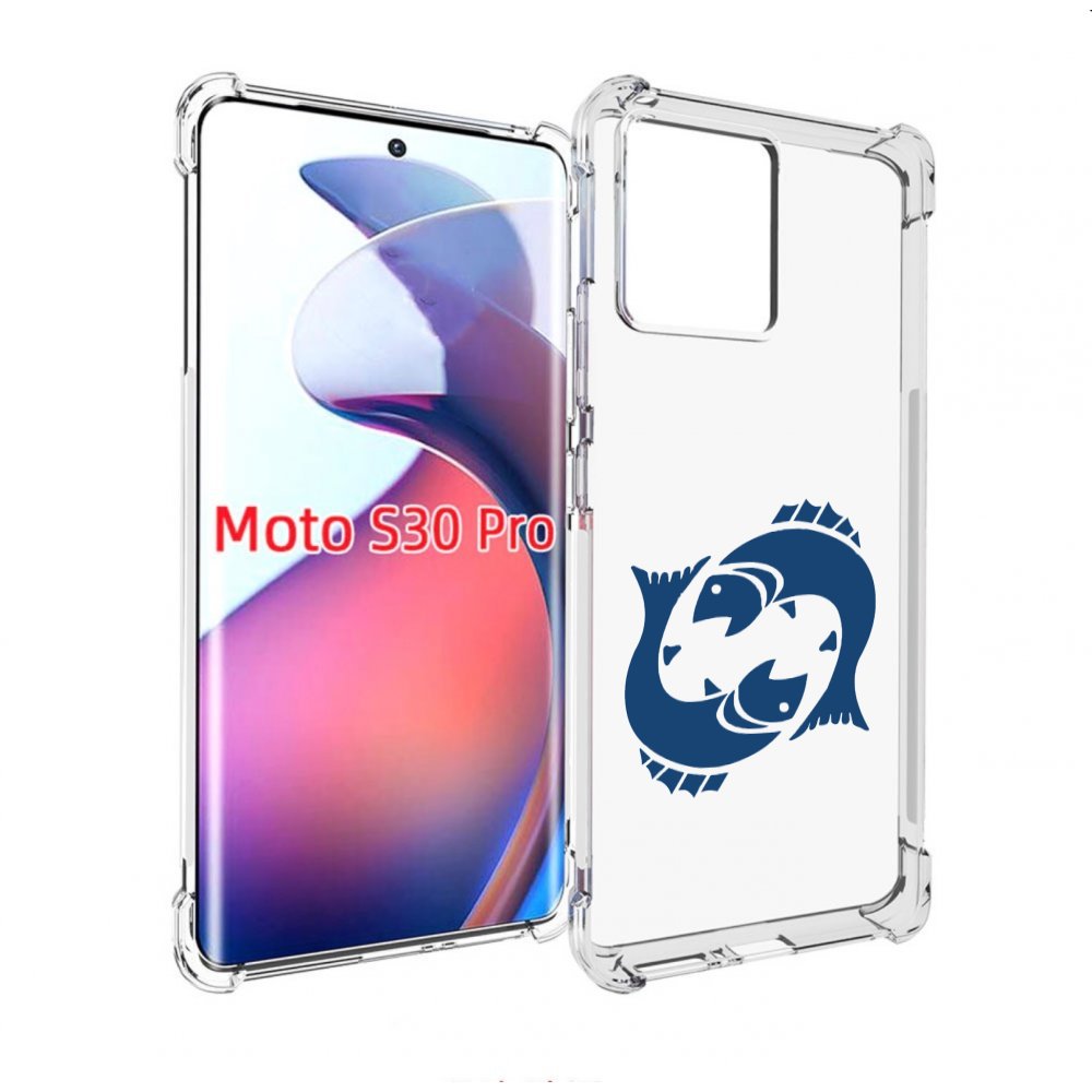 

Чехол MyPads знак-зодиака-рыбы-7 для Motorola Moto S30 Pro, Прозрачный, Tocco