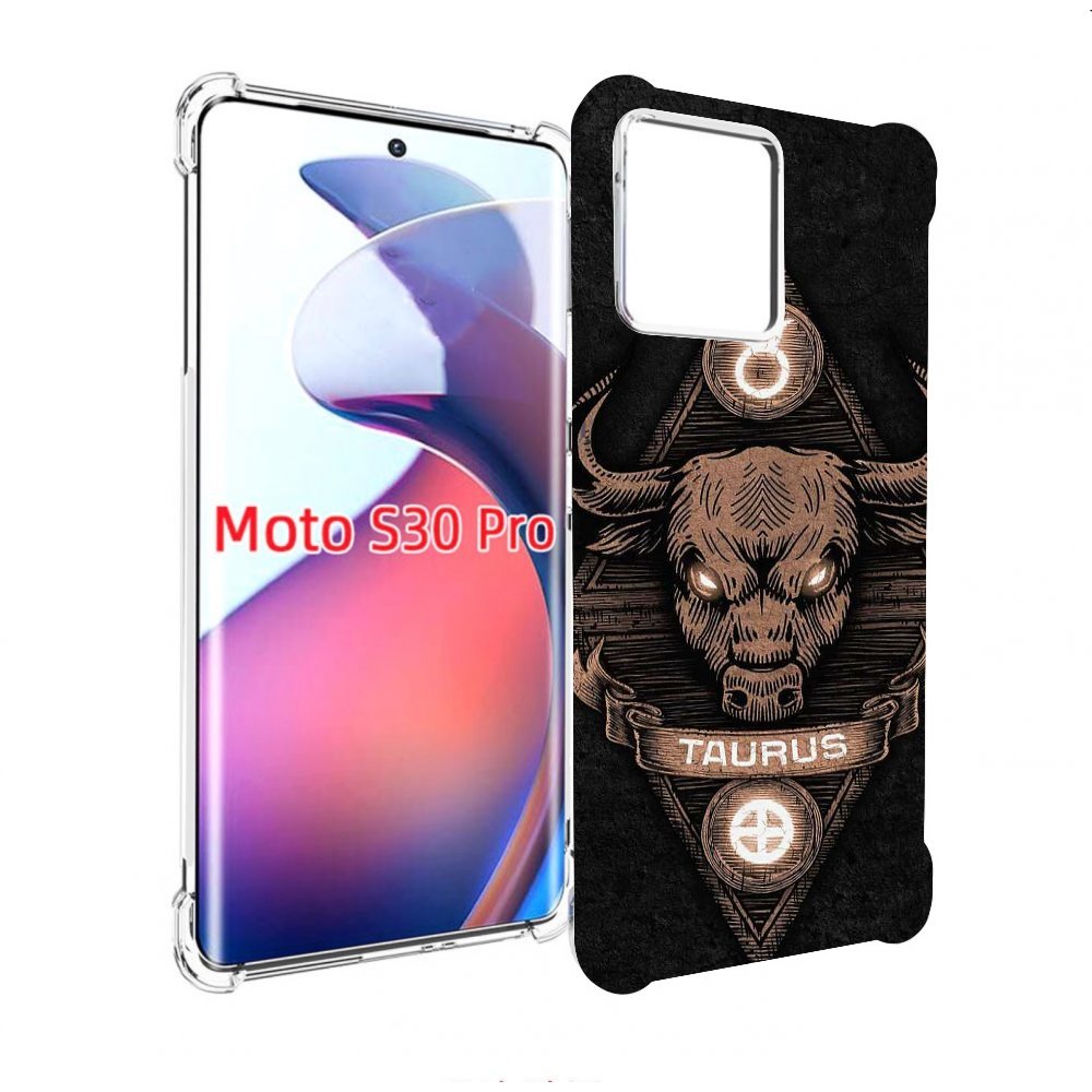 

Чехол MyPads знак зодиака телец 2 для Motorola Moto S30 Pro, Прозрачный, Tocco