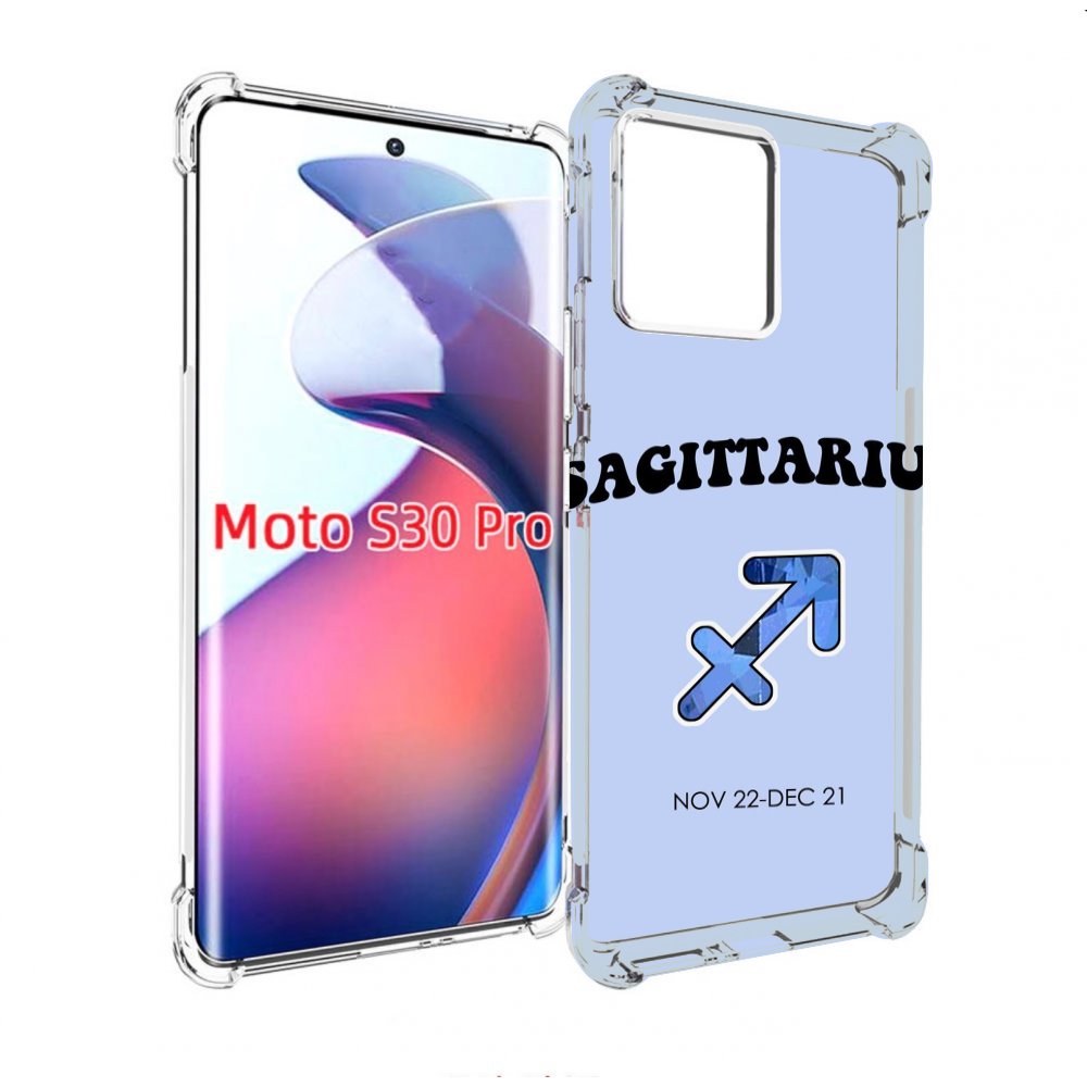 

Чехол MyPads знак зодиака стрелец 1 для Motorola Moto S30 Pro, Прозрачный, Tocco