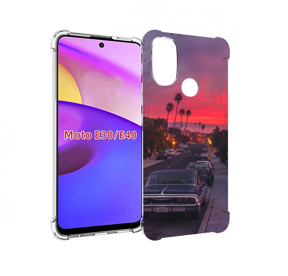 

Чехол бампер MyPads красивая дорога америки для Motorola Moto E3, Прозрачный, Tocco