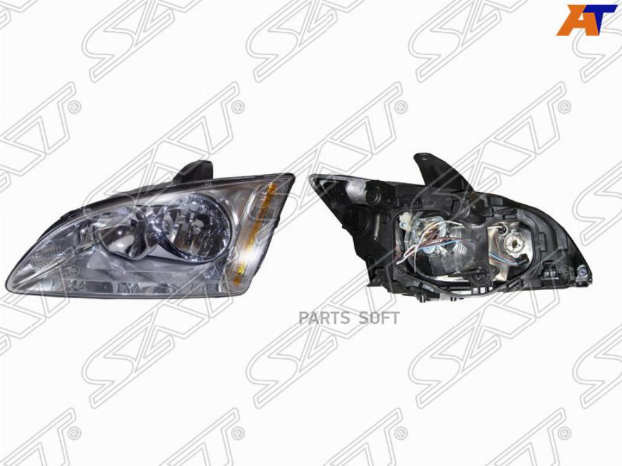 

Фара Ford Focus Ii 05-08 Lh (левый) Хром Sat арт. ST-431-1169L