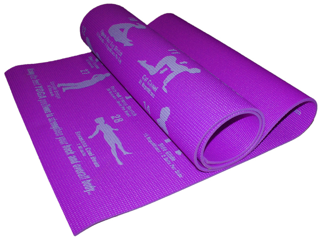 фото Коврик для йоги sprinter rw purple 173 см, 6 мм