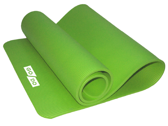 фото Коврик для йоги sprinter к6010 green 185 см, 1 мм