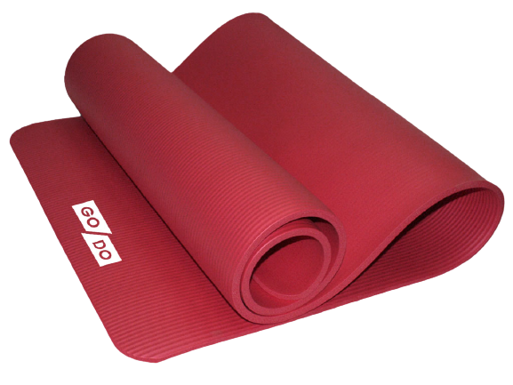 Коврик для йоги Sprinter К6010 red 185 см, 10 мм