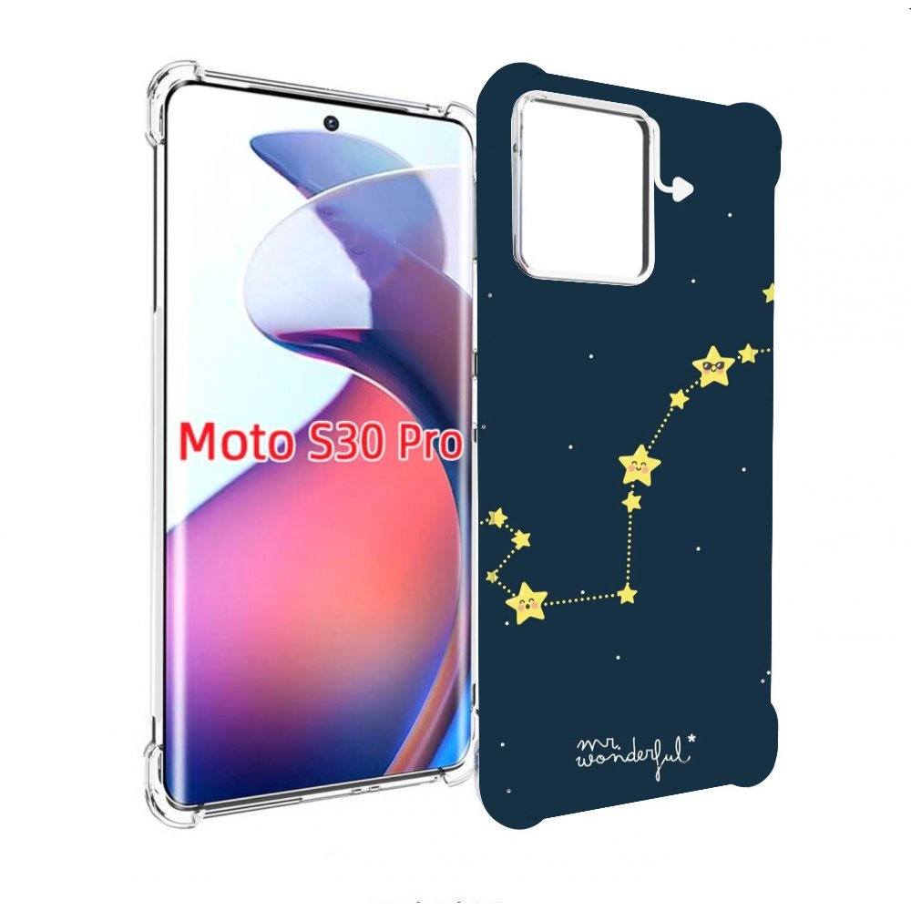 

Чехол MyPads знак зодиака скорпион 1 для Motorola Moto S30 Pro, Прозрачный, Tocco