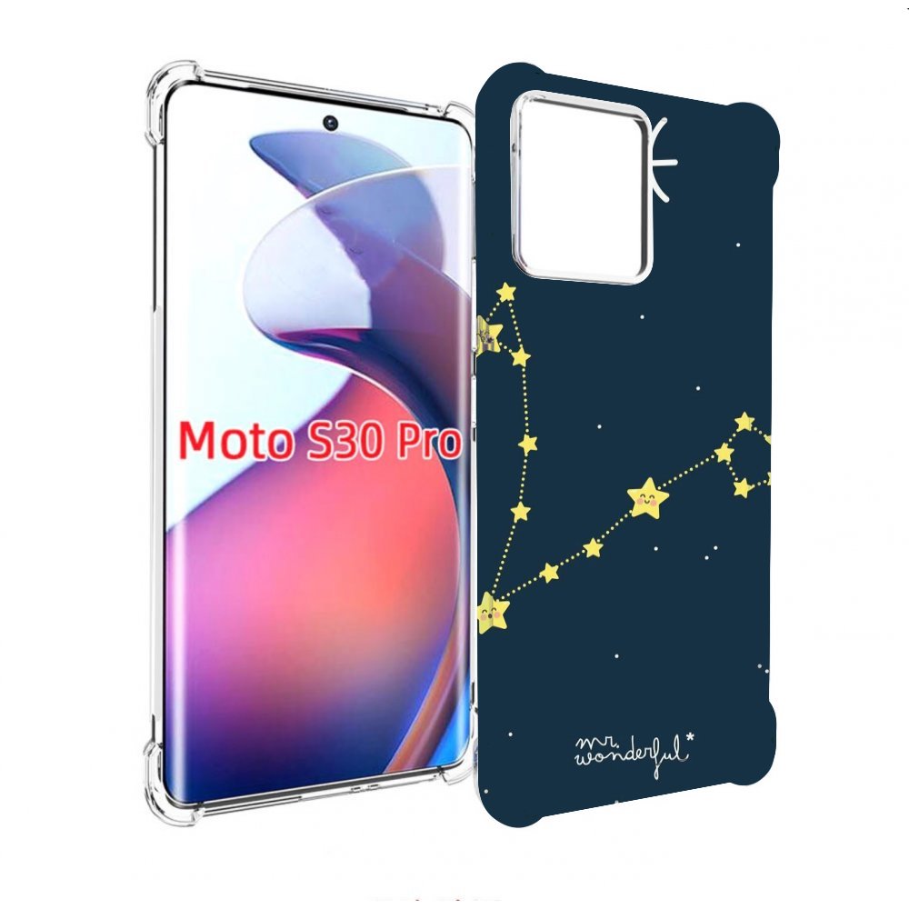 

Чехол MyPads знак зодиака рыбы 1 для Motorola Moto S30 Pro, Прозрачный, Tocco