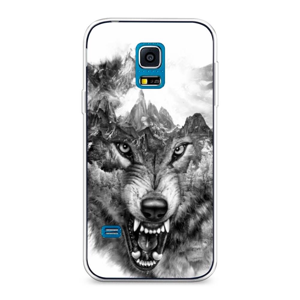 

Чехол Awog "Волк в горах" для Samsung Galaxy S5 mini, 24250-1