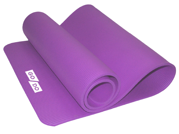 фото Коврик для йоги и фитнеса. цвет: фиолетовый: purple к6010 sprinter