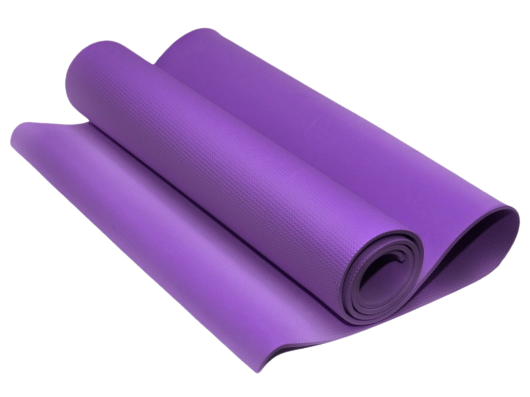 фото Коврик для йоги go do кв6106 фиолетовый 173 см, 0,6 мм