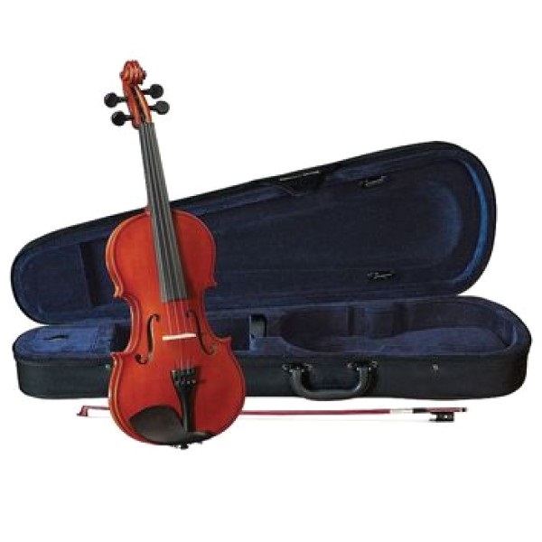 фото Скрипка в комплекте cervini hv-150 novice violin outfit 4/4, легкий кофр, смычок, канифоль