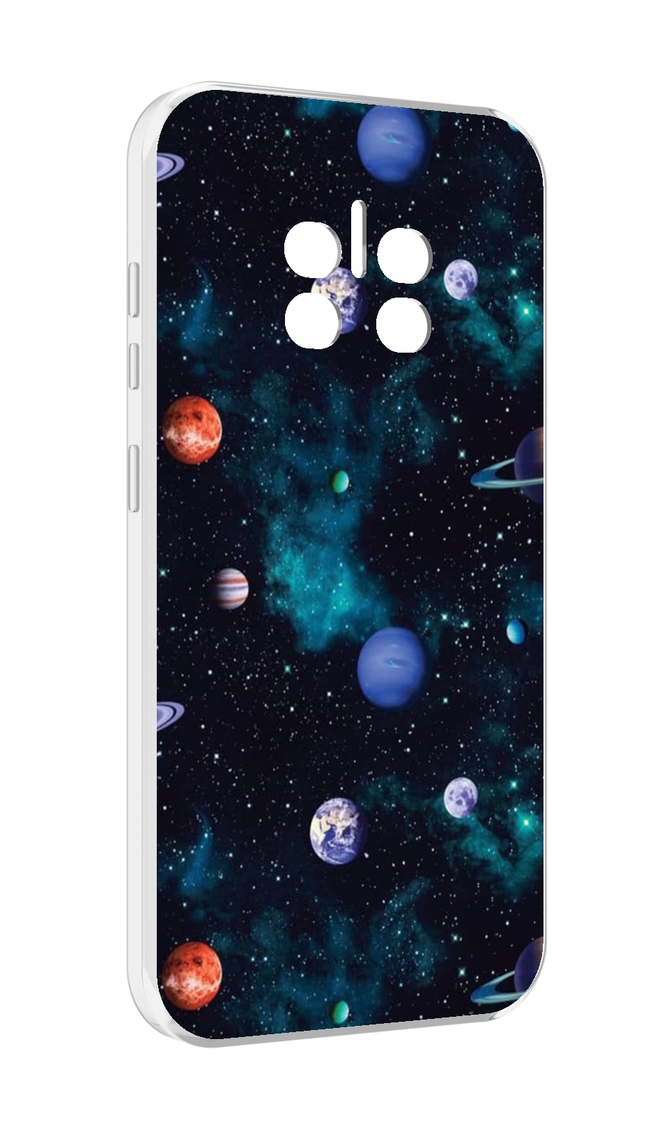 

Чехол MyPads космическое-пространство для Doogee V11, Прозрачный, Tocco