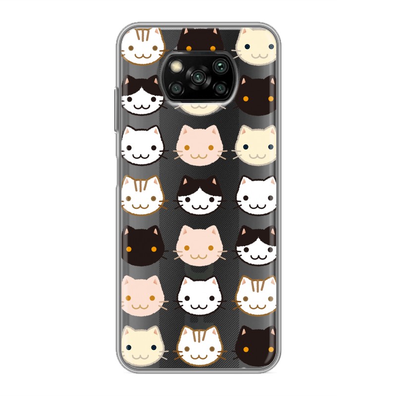 

Прозрачный чехол для Poco X3/Poco X3 Pro, 76538