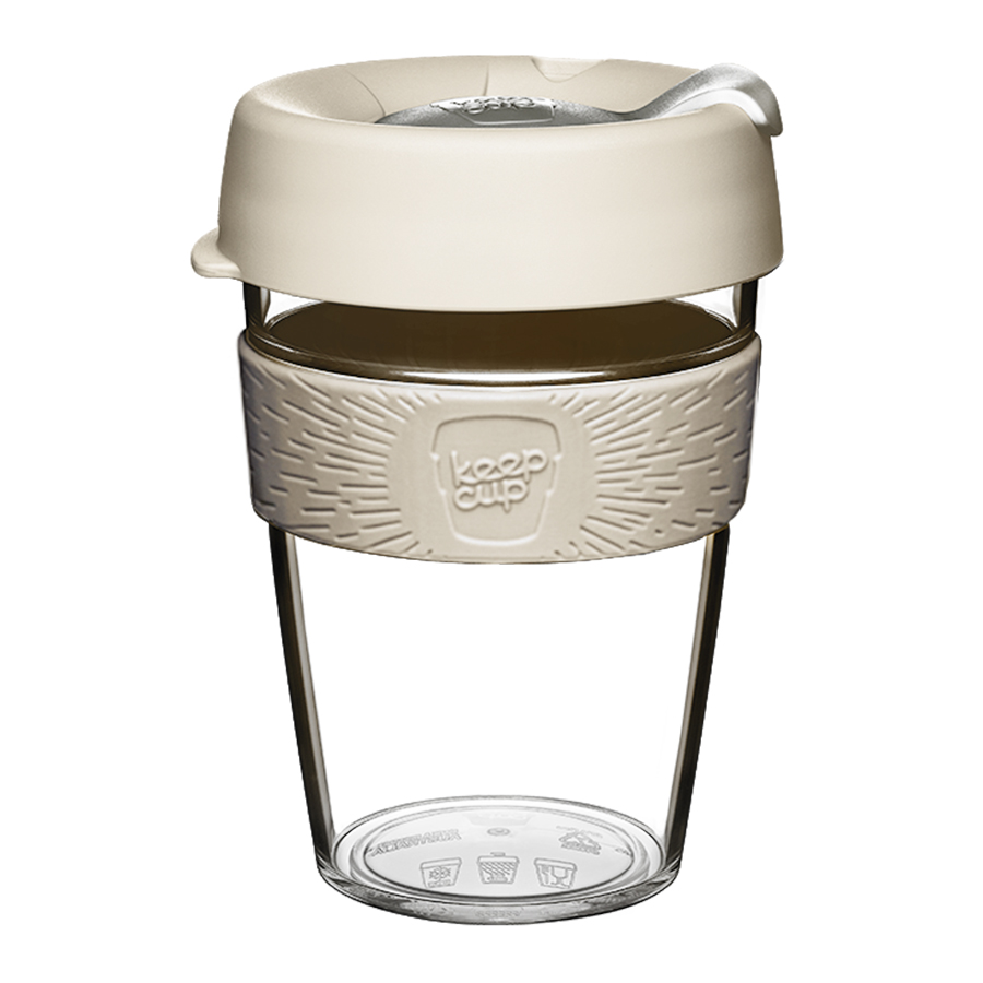 

Кружка Original M 340 мл Clear Milk, Прозрачный;бежевый