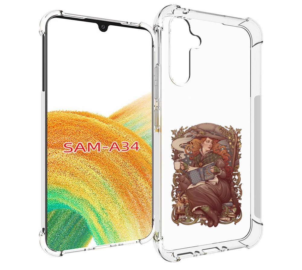 

Чехол MyPads Женские_126 для Samsung Galaxy A34, Tocco