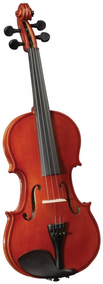 фото Скрипка cervini hv-100 novice violin outfit, размер 4/4, легкий кофр, смычок, канифоль