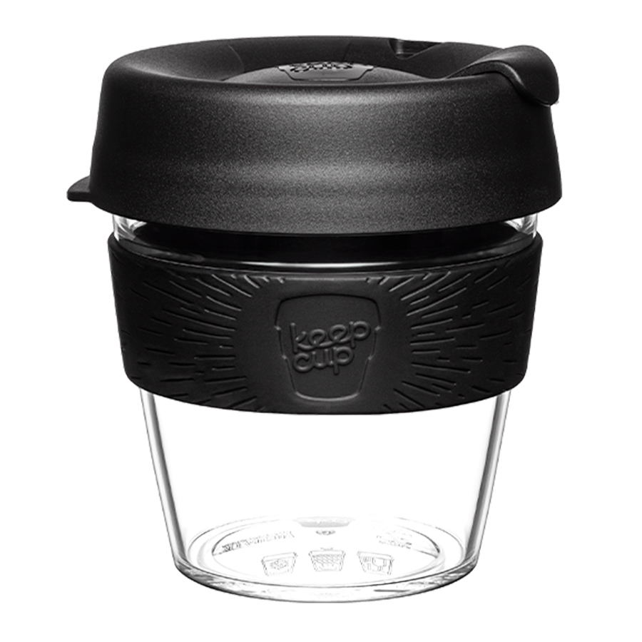 

Кружка Original S 227 мл Clear Black, Прозрачный;черный