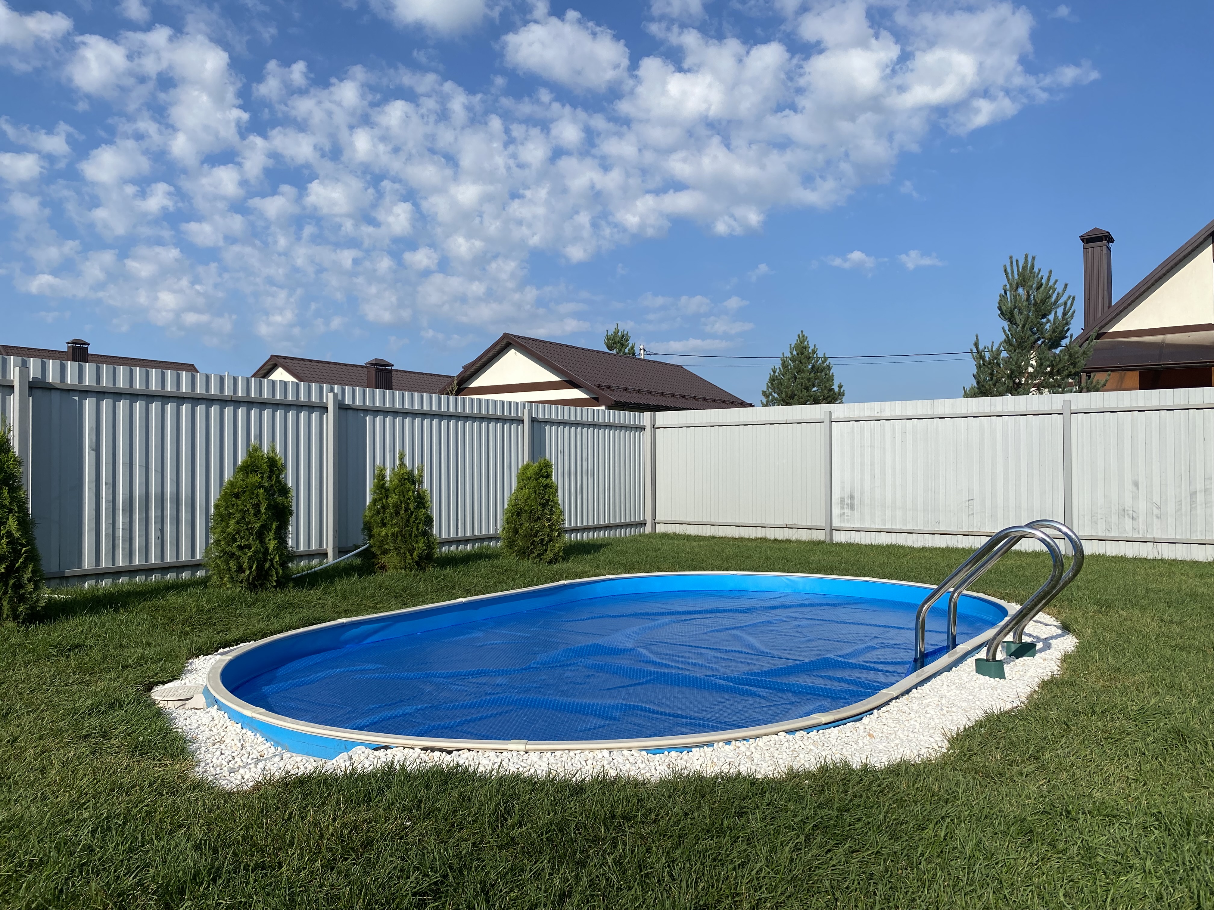 Покрывало овальное теплосберегающее пузырьковое Лагуна 5188080 600х350 см