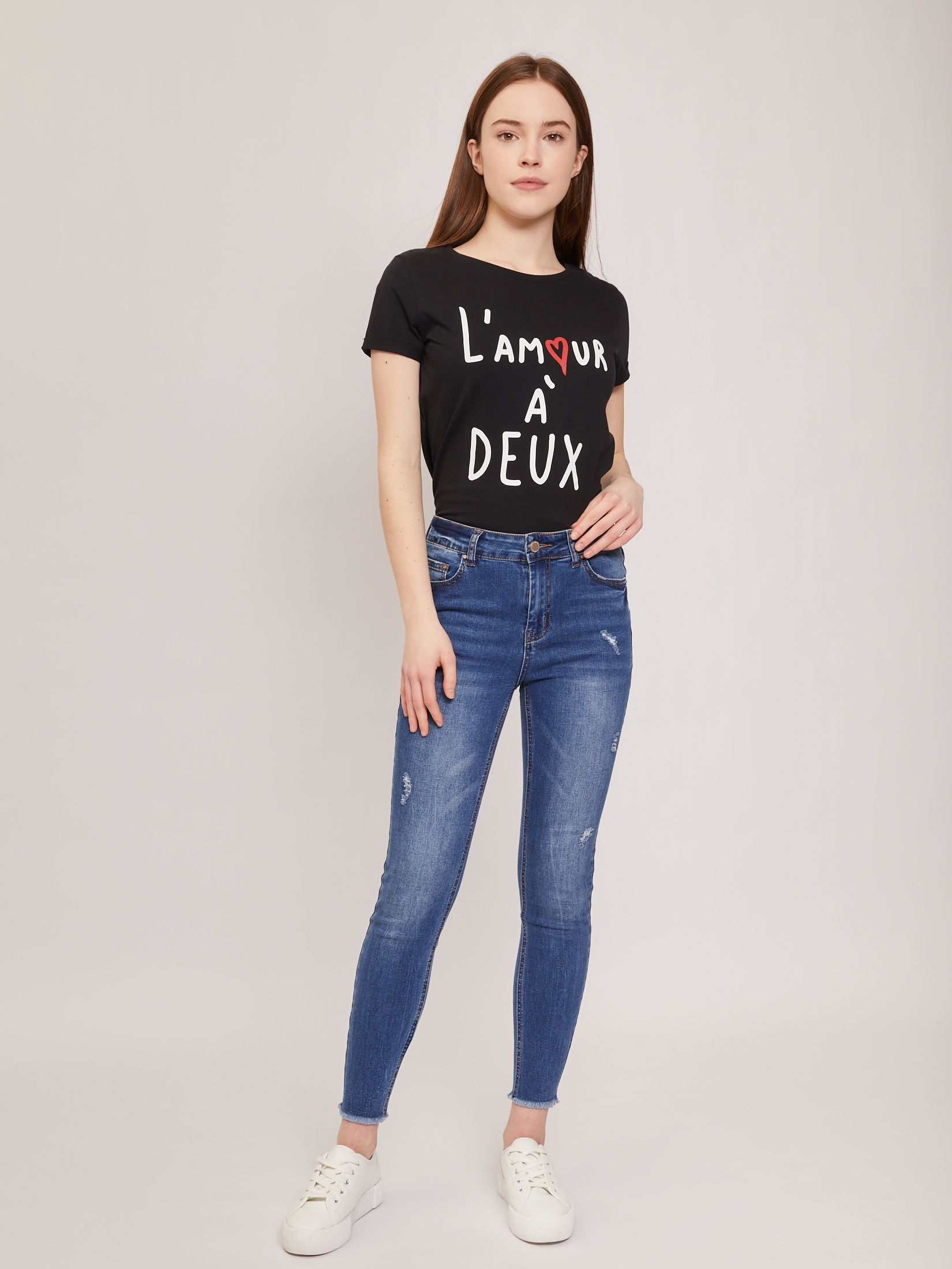 

Джинсы женские Zolla z22123714S01350D0 синие 33, z22123714S01350D0