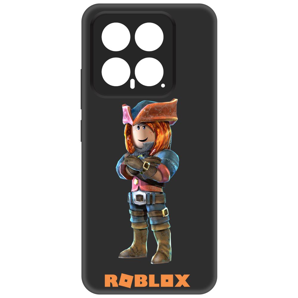 

Чехол-накладка Krutoff Soft Case Roblox-Эзебель для Xiaomi 14 черный