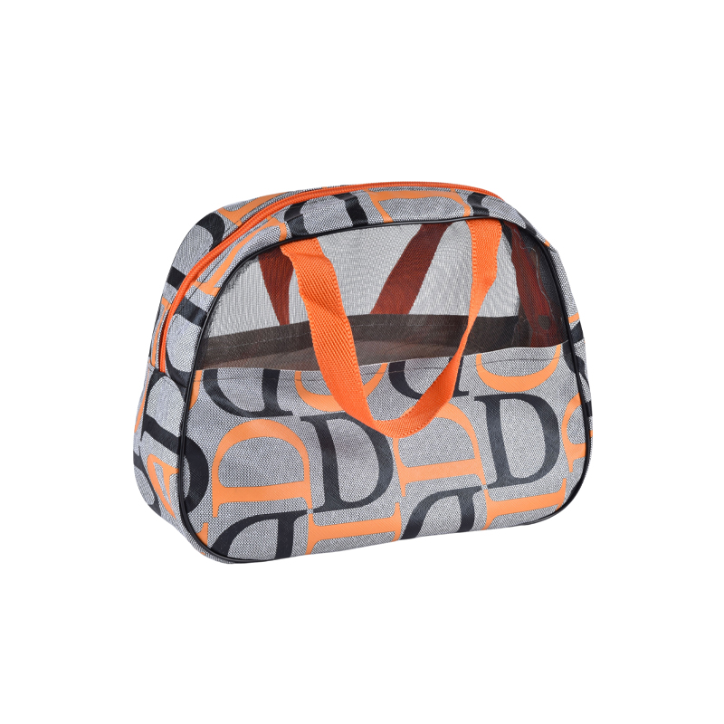 косметичка женская Чудо Дом Косметичка-сумочка Чудо Дом Микс 27 серая 27х21х8.5