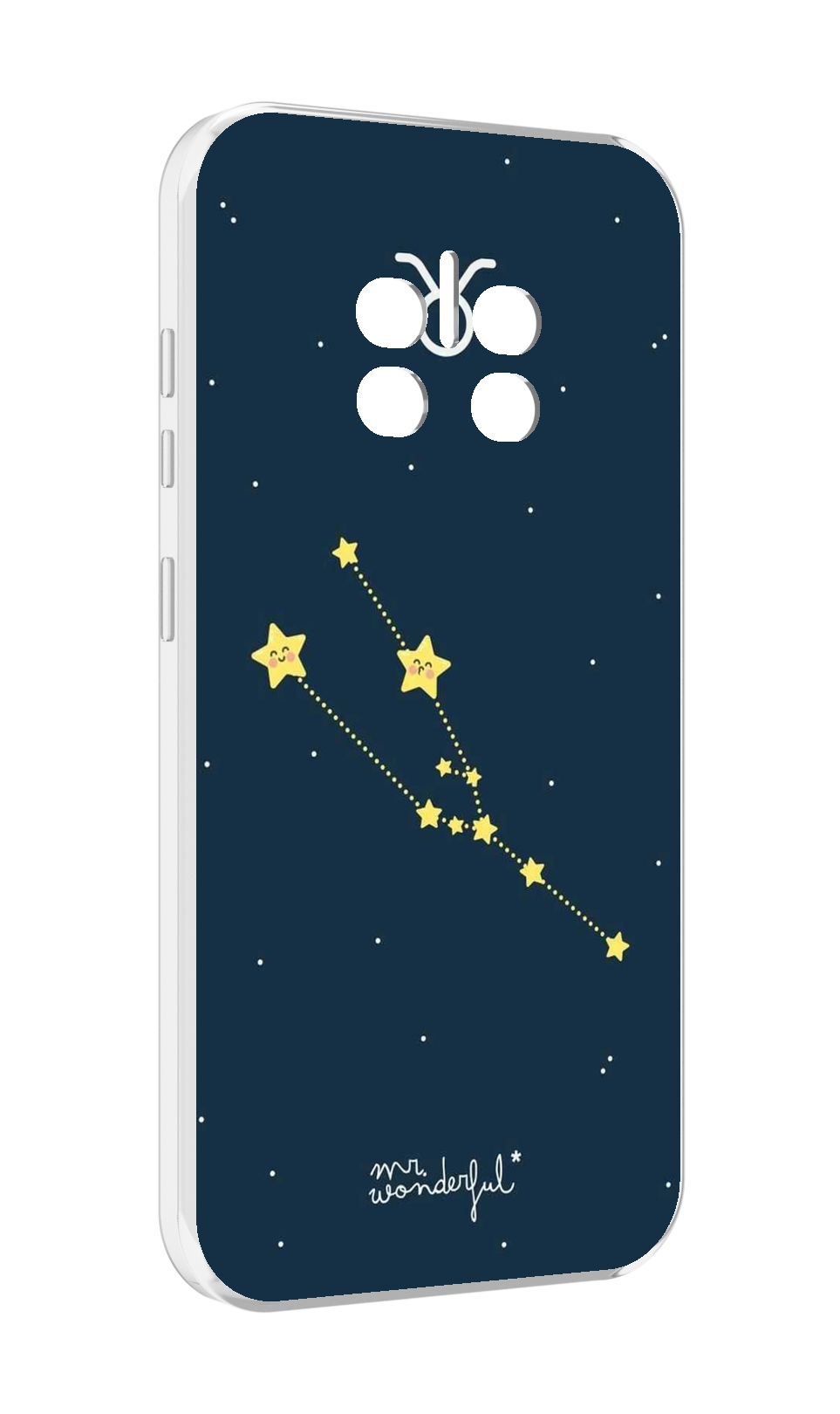 

Чехол MyPads знак-зодиака-телец-4 для Doogee V11, Прозрачный, Tocco