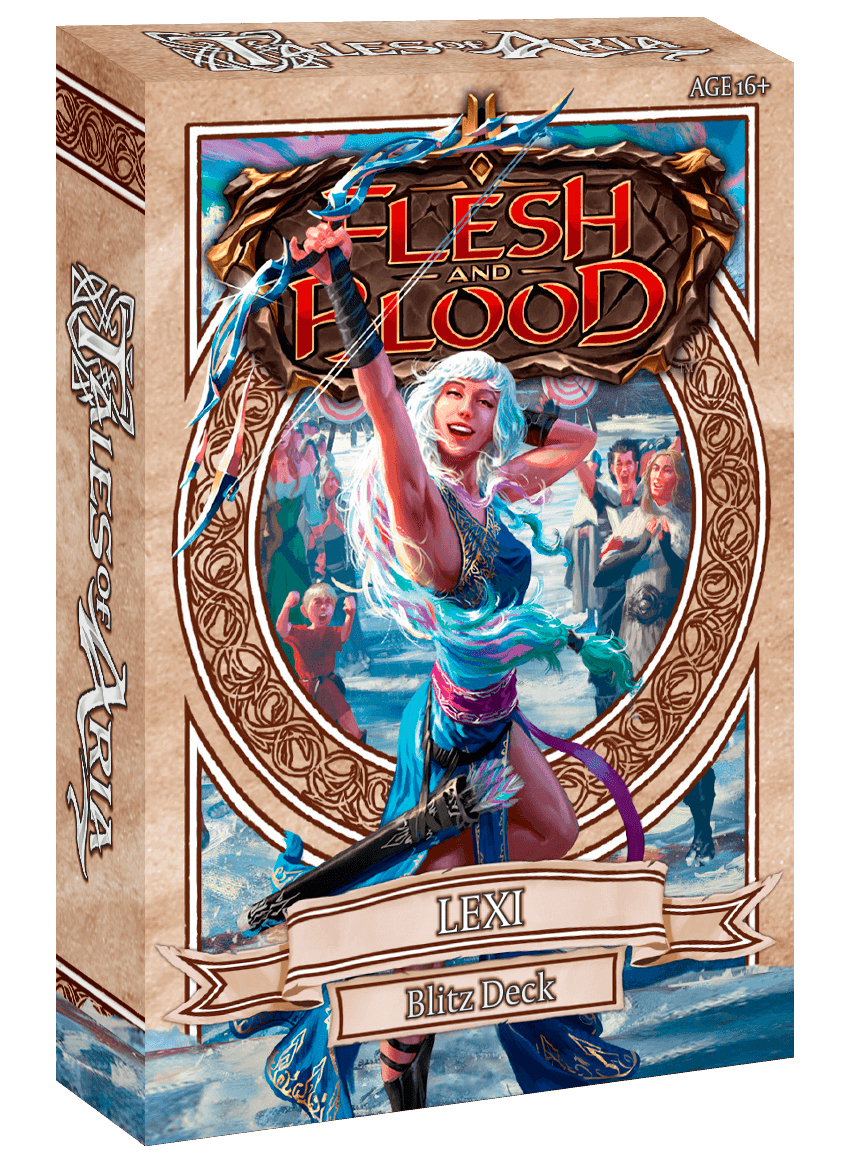 Настольная игра Flesh and Blood TCG: Стартовая колода Lexi изд Tales of Aria англ 305461