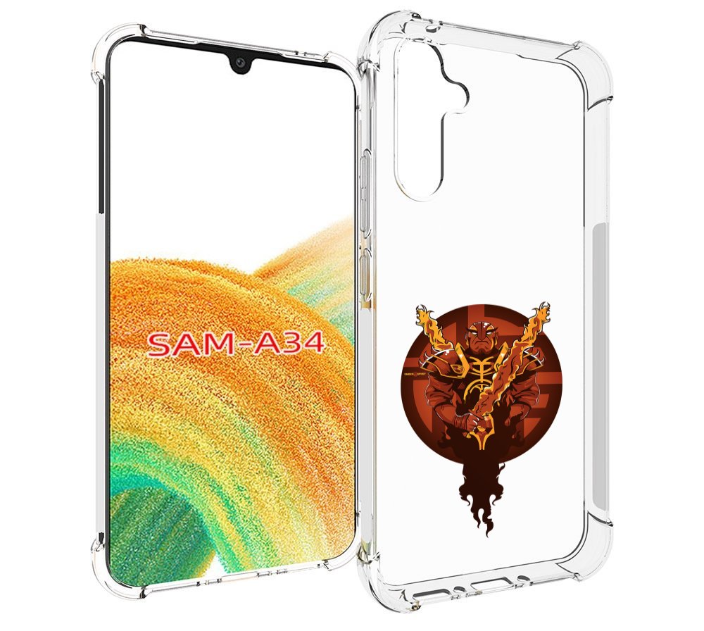

Чехол MyPads ember spirit для Samsung Galaxy A34, Tocco