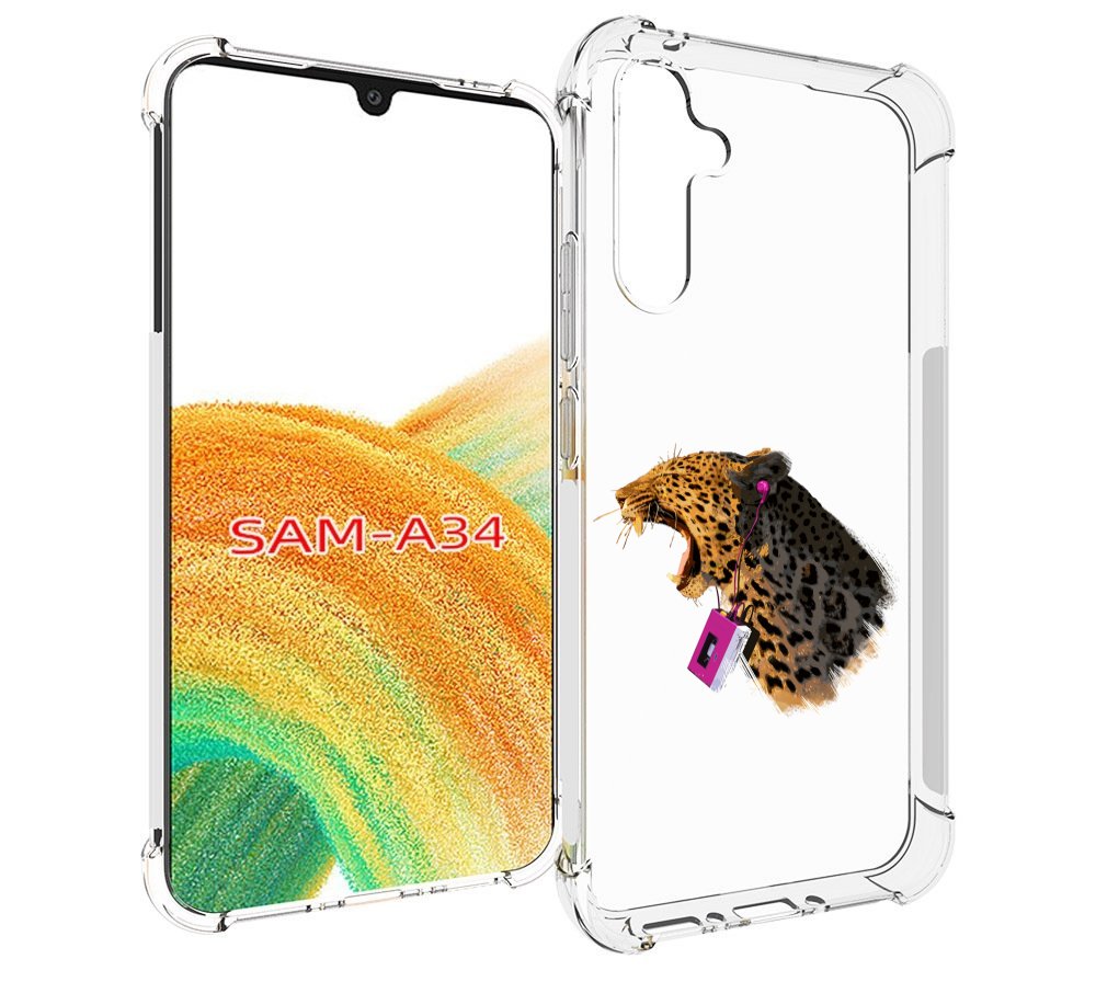 

Чехол MyPads MP3 для Samsung Galaxy A34, Tocco
