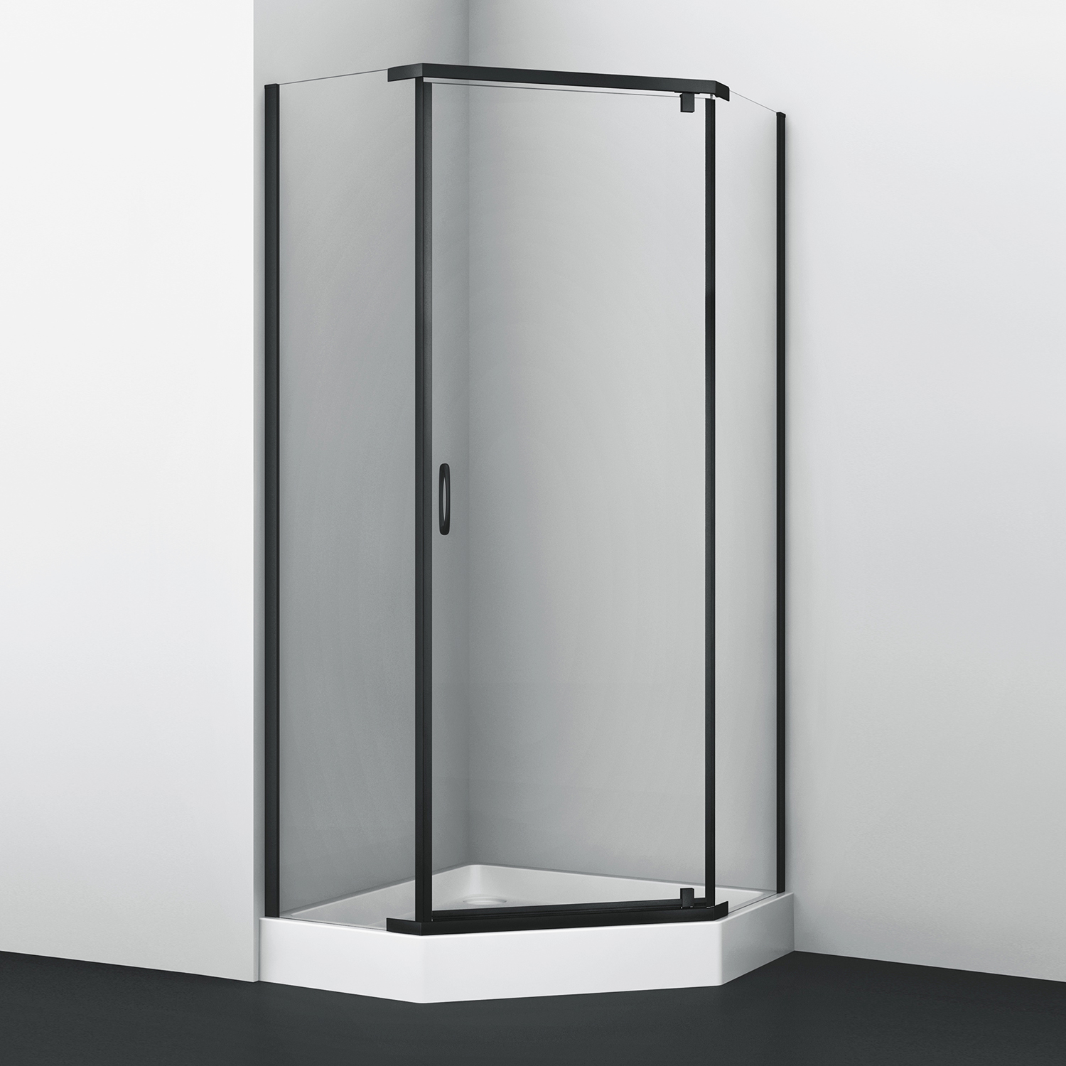 фото Wasserkraft душевой уголок wasserkraft wiese 84p11 90х90х200, прозрачное стекло