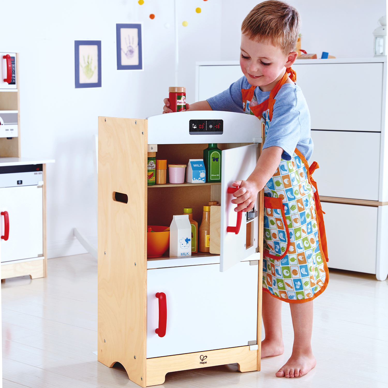 

Игровой холодильник с морозильной камерой Hape E3153_HP, E3153_HP
