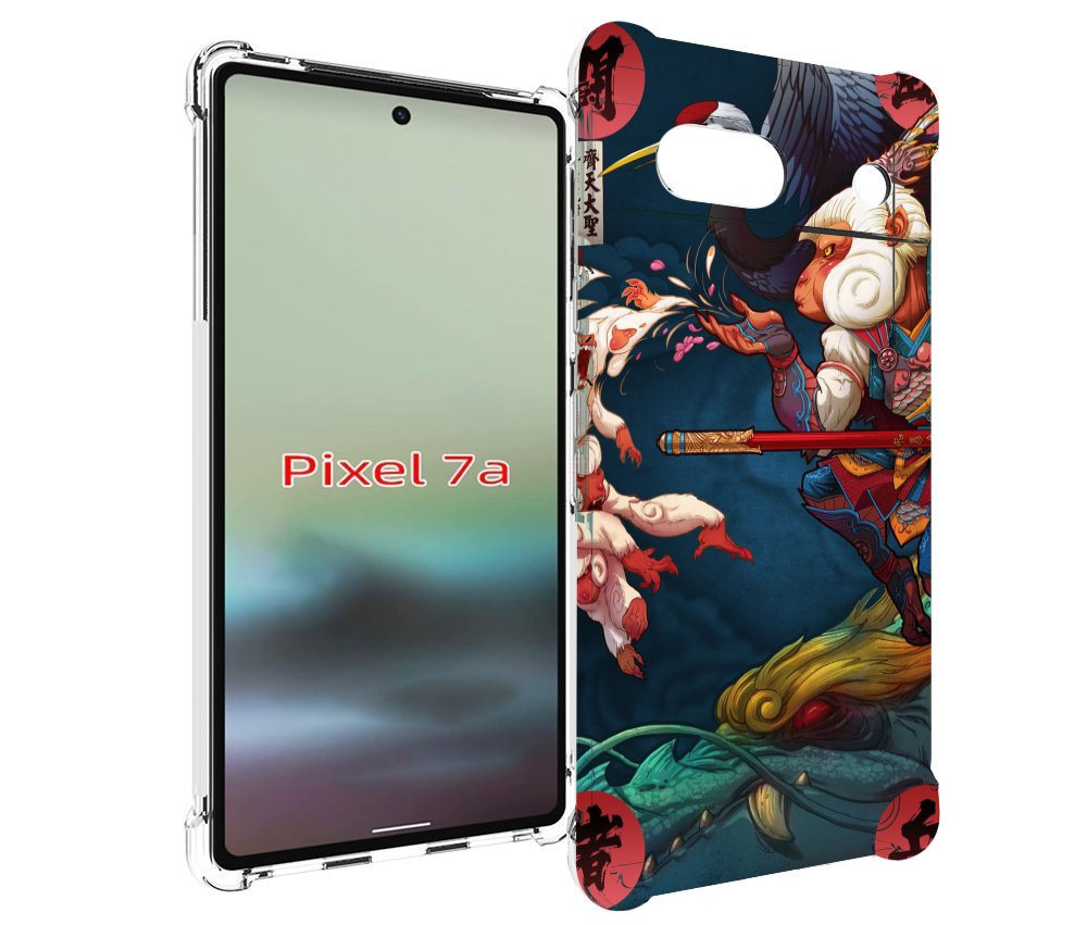 

Чехол MyPads японская обезьяна для Google Pixel 7A, Tocco