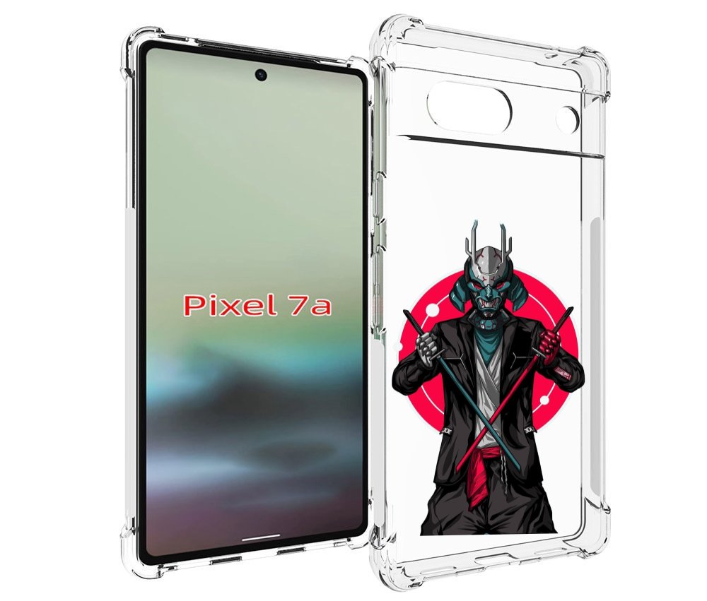 

Чехол MyPads якудза с катанами для Google Pixel 7A, Tocco
