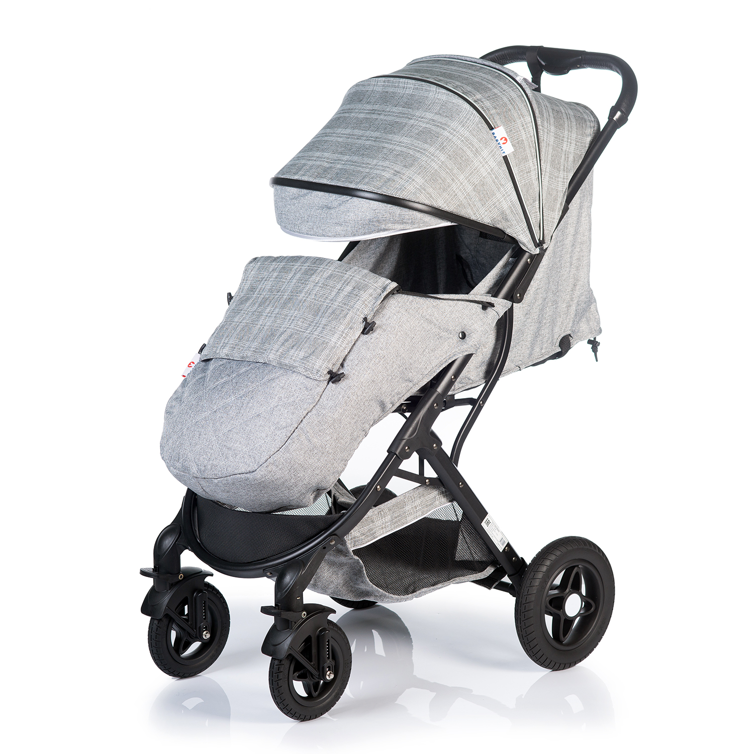 

Прогулочная коляска Babyhit Regard с резиновыми колесами light grey, Regard