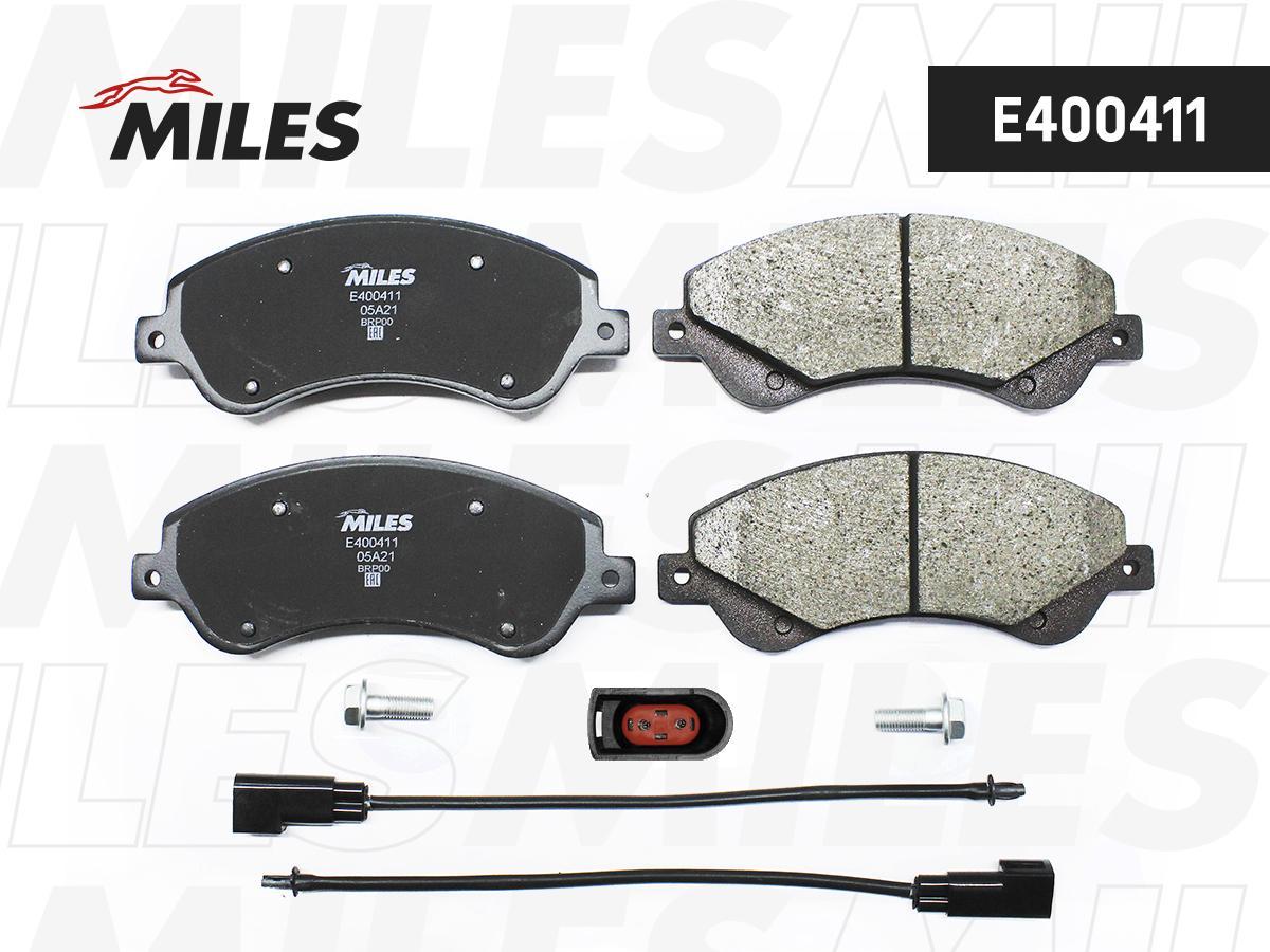 

Колодки тормозные Miles e400411