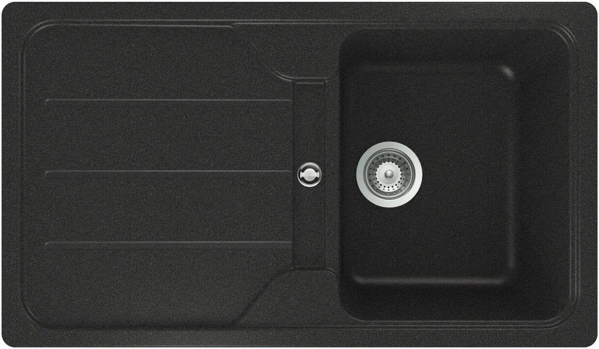 

Кухонная мойка Teka SIMPLA 45 B-TG 1B 1D METALLIC BLACK