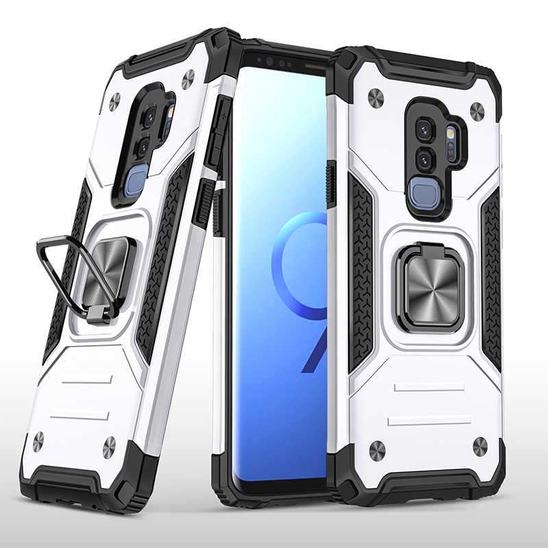 

Противоударный чехол Legion Case для Samsung Galaxy S9 Plus, серебряный, Legion Case